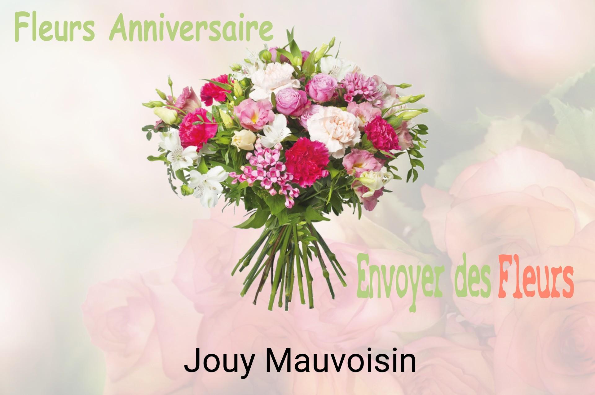 Bouquet de fleurs d’anniversaire livré à Jouy-Mauvoisin
