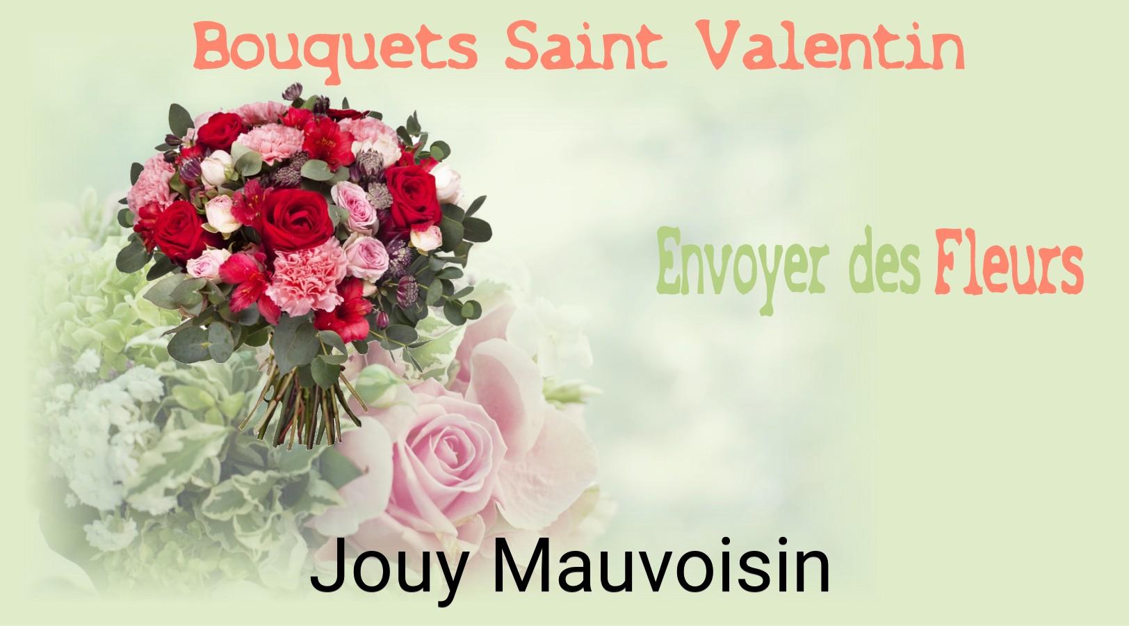 Roses de Saint-Valentin livrées à Jouy-Mauvoisin